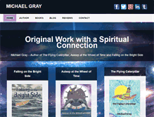 Tablet Screenshot of michaelgrayauthor.com